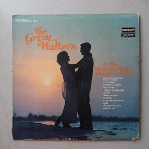 Roberto Mann Strings and voices The Great Waltzes Vinyl LP London VG 54